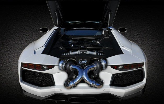 1200 Hp Aventador from Underground racing